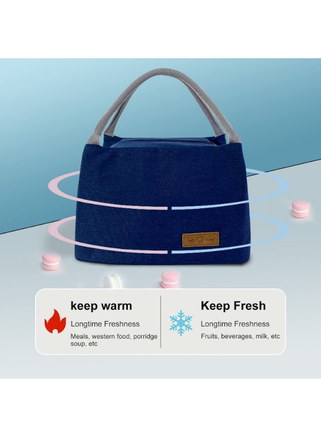 BenQuand Insulated Lunch Bag for Women Men Kids/Portable Picnic Ice Pack Thermal Pack/Lunch Bag - Image 2