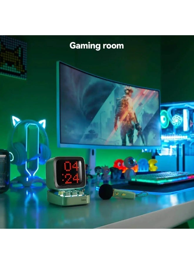 Divoom Ditoo-Mic Retro Pixel Art Game Bluetooth Speaker Microphone Karaoke Function - Image 3