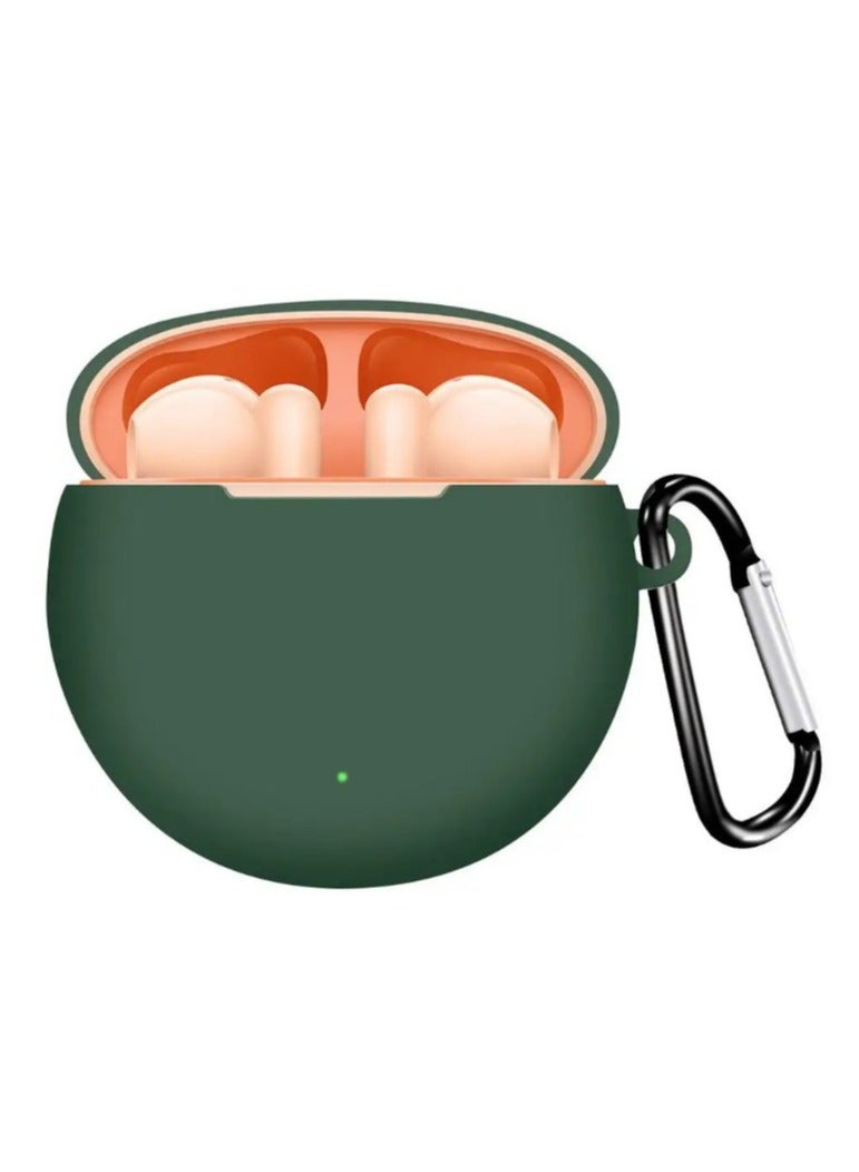 Earphone Case for Honor Earbuds X5, Ceamless Fit Protection, Shockproof And Scratch-Resistant, LED Visible, Earphone case for Honor Earbuds X5.(Green) - Image 1