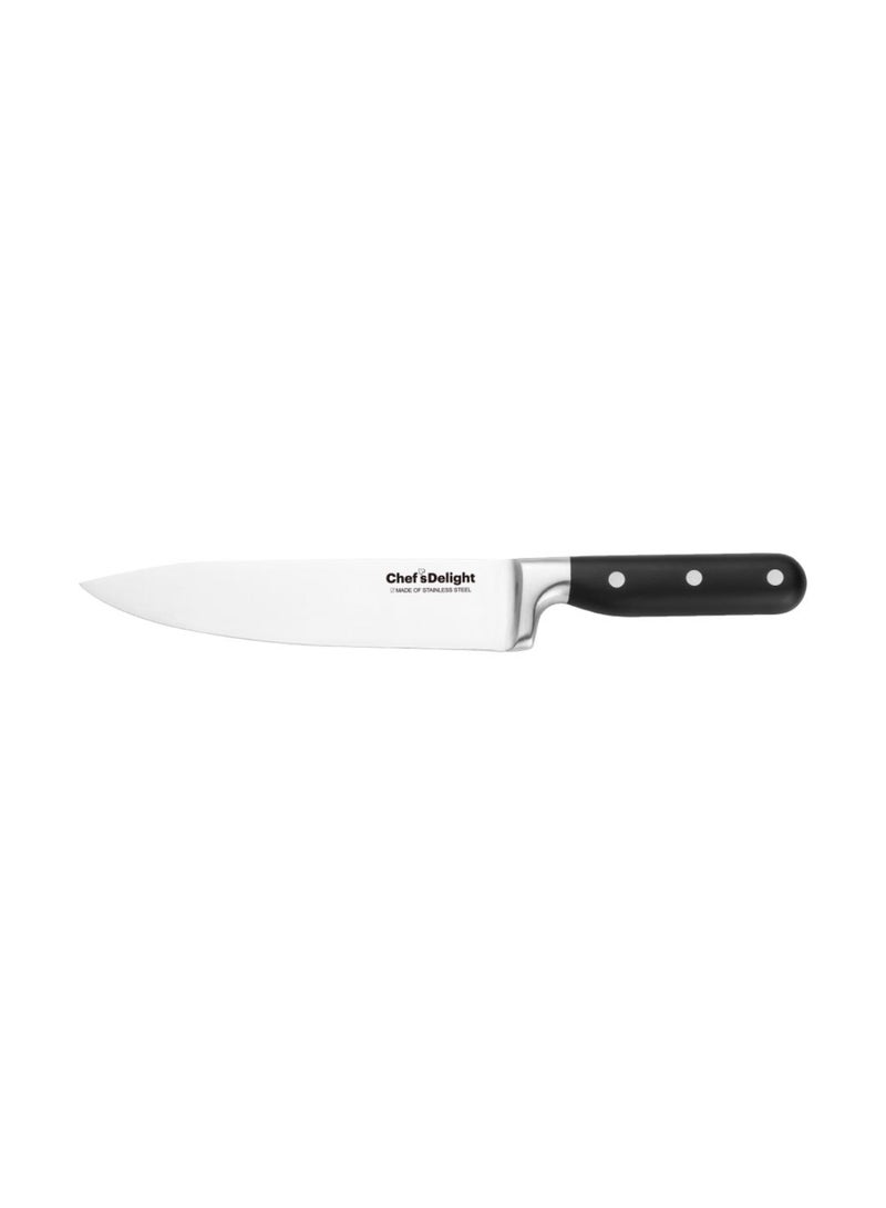 DANUBE HOME Chef’s Delight Chef Knife – Professional Stainless Steel Kitchen Knife for Precision Cutting, Chopping & Slicing | Ergonomic Handle | Essential Chef Tool for Home & Commercial Use 8Inch  - Image 2