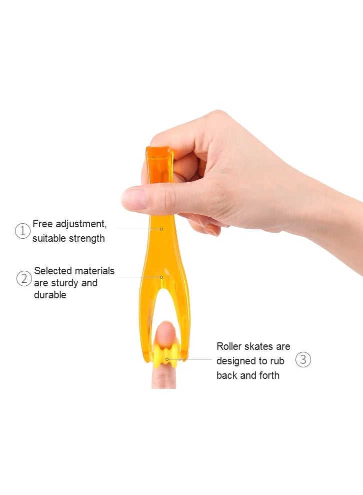 Multi - function Finger Massager | Roller - Type Hand Joint Relief, Elastic Slimming Hand Massager Clip, Home Cure for Mouse Hand - Image 2