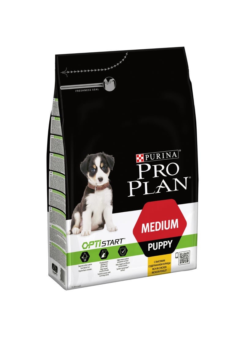 بورينا برو بلان Pro Plan Healthy Start Medium Puppy Dry Dog Food With Chicken - Image 4