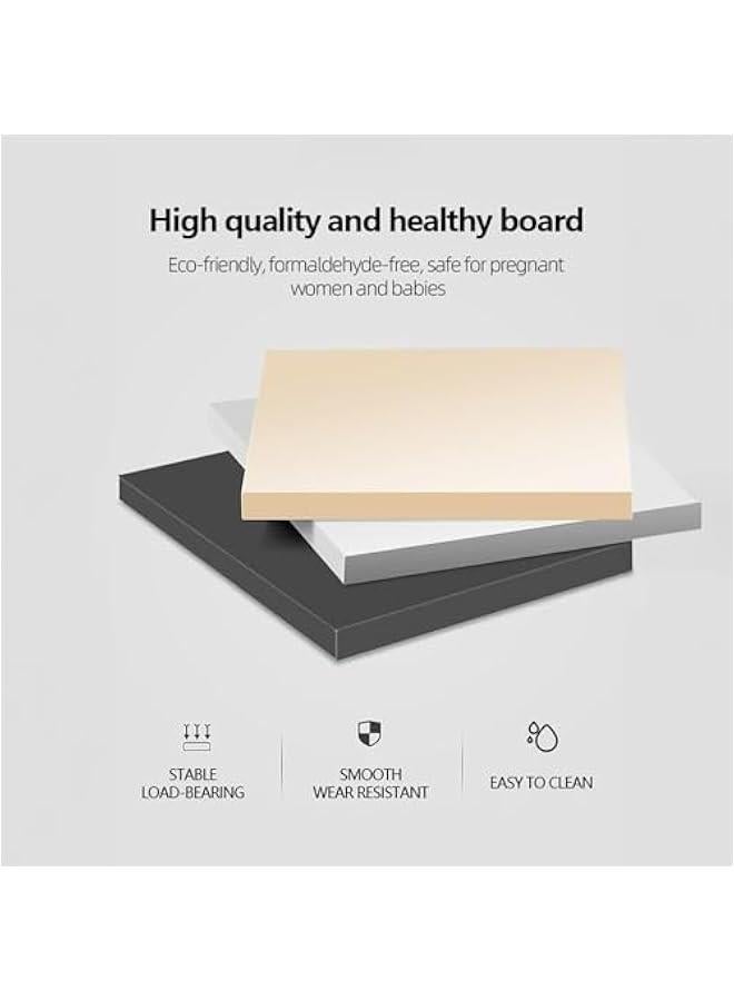 تراسل طاولة قابلة للطيّ، طاولة خشبية خفيفة الوزن وبسيطة وحديثة قابلة للطي، متعددة الوظائف ومربعة خشبية لنزهة الحديقة المنزلية، سهلة الحمل - Image 3