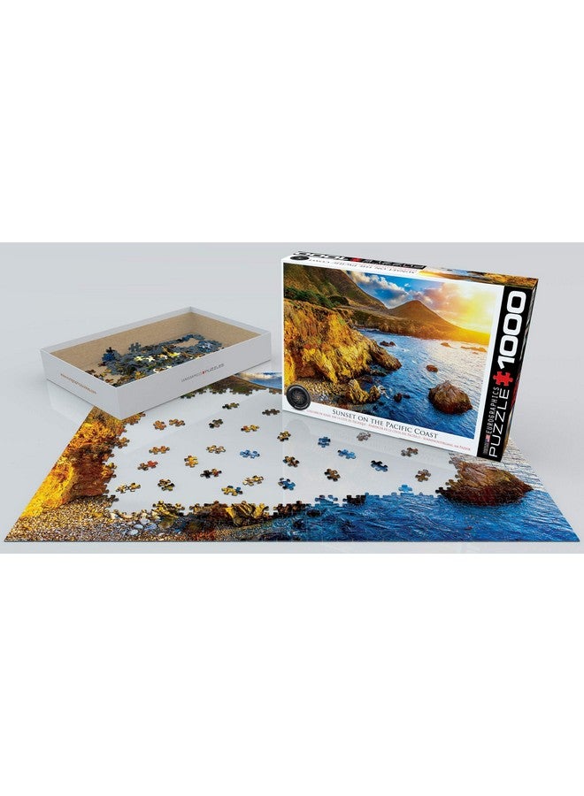 eurographics Sunset On The Pacific Jigsaw Puzzle (1000Piece) - Image 4