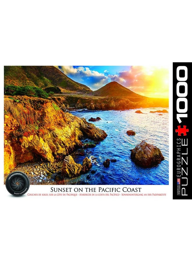 eurographics Sunset On The Pacific Jigsaw Puzzle (1000Piece) - Image 5