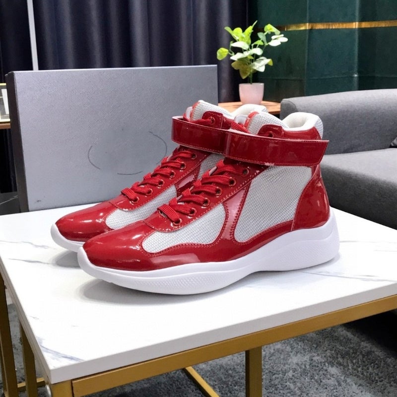 P Brand Couple'S Casual Leather Shoes Men'S High-Top Leather Boots Genuine Leather Thin Strap Fashion Casual Boots Workwear - Image 5