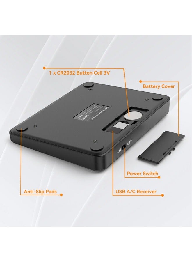 general 35-key round keycap wireless numeric keypad 2.4G button battery financial office one-handed keypad - Image 2