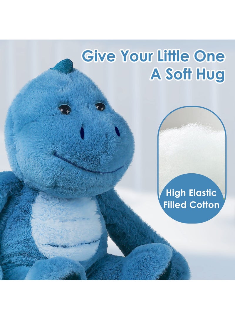 SYOSI Baby Dinosaur Stuffed Animal, 12" Soft Plush Dino Toy for Infants and Toddlers, Ideal for Hide and Seek, Perfect Holiday and Shower Birthday Gifts for 0 to 18 Months, 1 to 3 Year Old Kids - Image 5