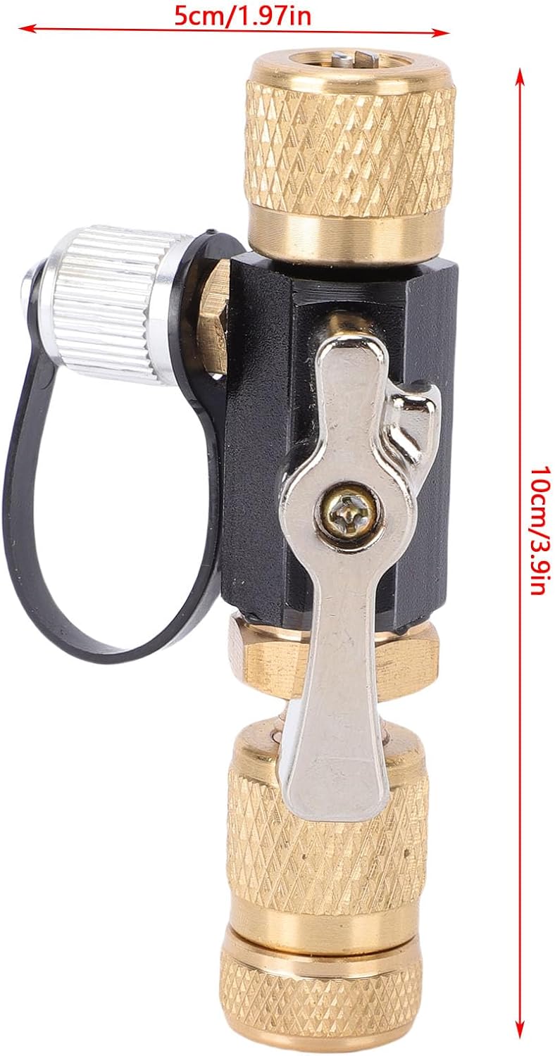 Air Conditioner Valve Core Remover with 1/4 Inch and 5/16 Inch Ports for R22 R410A Systems, HVAC Valve Core Removal Tool for Car and Home AC Maintenance - Image 5