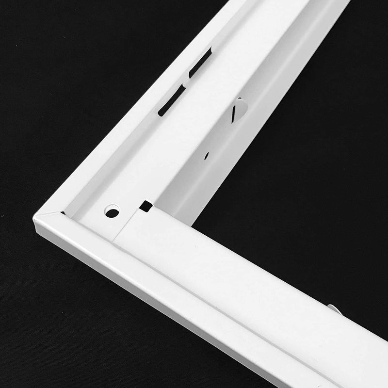 Handua Fits 20x10 Duct Opening | Steel Return Air Filter Grille by [Removable Door] | Vent Cover Grill | White | HVAC Cold Air Intake Grille | Out Dim: 22 5/8"W X 12 5/8"H - Image 5
