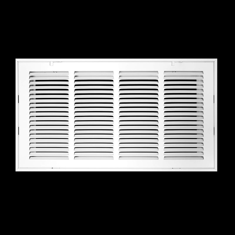 Handua Fits 20x10 Duct Opening | Steel Return Air Filter Grille by [Removable Door] | Vent Cover Grill | White | HVAC Cold Air Intake Grille | Out Dim: 22 5/8"W X 12 5/8"H - Image 4
