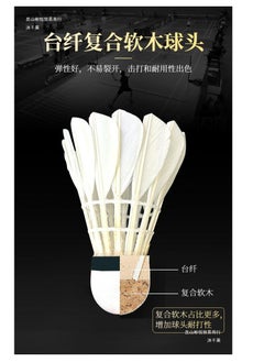 M&G M&G Chenguang pack of 6 Training Game Durable , Sports Entertainment Badminton Flying Ball Outdoor A2 - No:AST09312  - Image 5