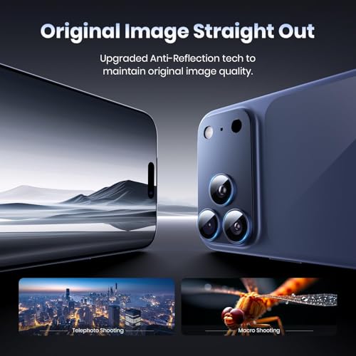 CASENED Camera Lens Protector for iPhone 17 Pro - Alloy Metal Cover with Tempered Glass - Scratch Resistant, Easy Installation - Image 5