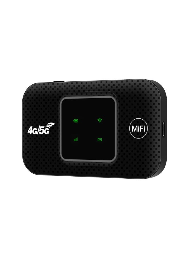 general 4G/5G mobile WiFi router 300Mbps high-speed portable Asian travel WiFi modem with SIM card slot, up to 10 devices can be shared - Image 1