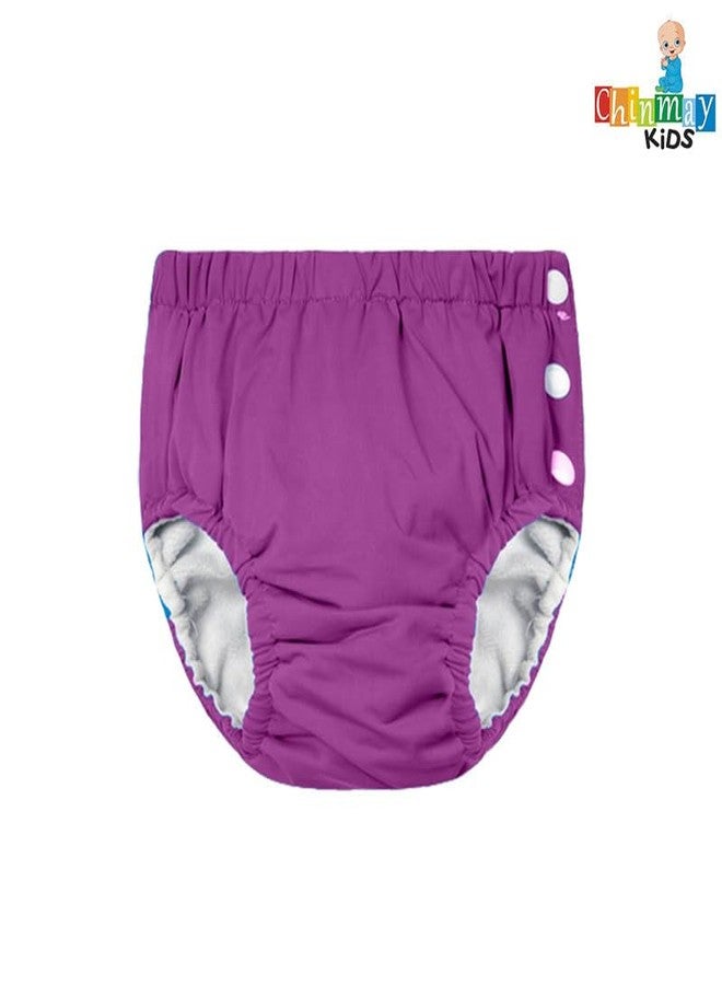 Crawl'in Reusable Swim Diaper Pants | Unisex Baby Swimwear | Adjustable & Leak-Proof | 0–36 Months | Color 48 - Image 2