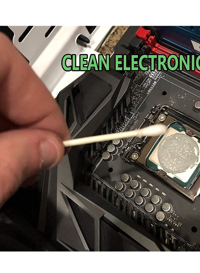 Generic Cotton Swabs | Double-Tip Ear Cleaning & Makeup Cotton Buds – Safe & Soft Plastic Sticks | Cotton Sticks for Daily Care – Multicolor Box - Image 5