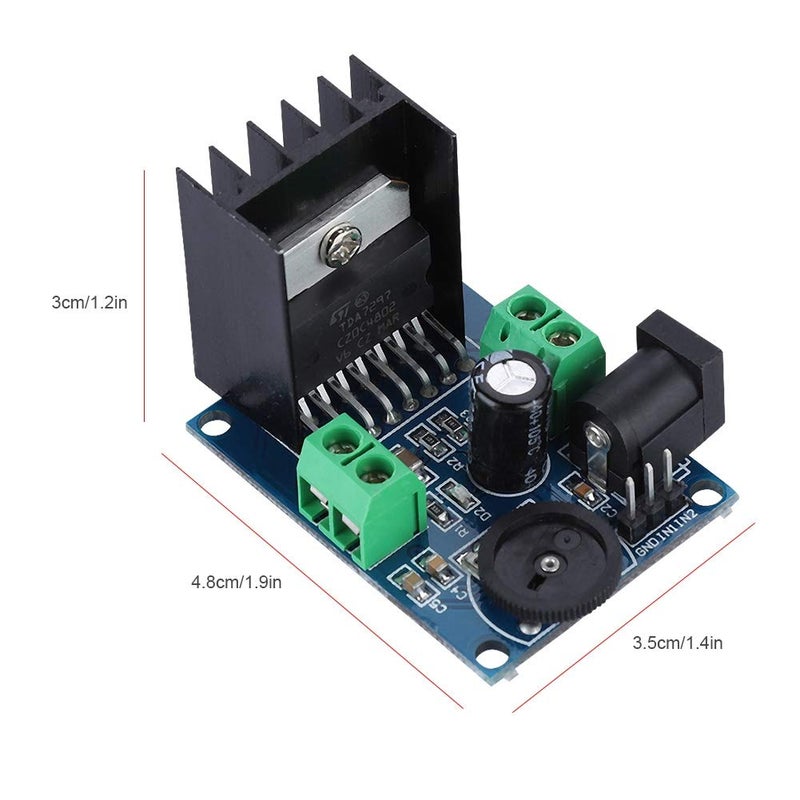 TDA7297 Dual Channel Stereo Audio Amplifier Board 15W Per Channel Volume Adjustment - Image 4