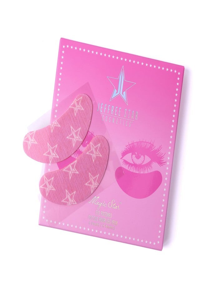 Jeffree Star Cosmetics Magic Star Eye Patches, Hydrating, Cooling, Brightening Hydrogel Patches with Hyaluronic Acid & Caffeine Complex for Anti-Puffiness and Radiance, 6 Pairs - Image 5