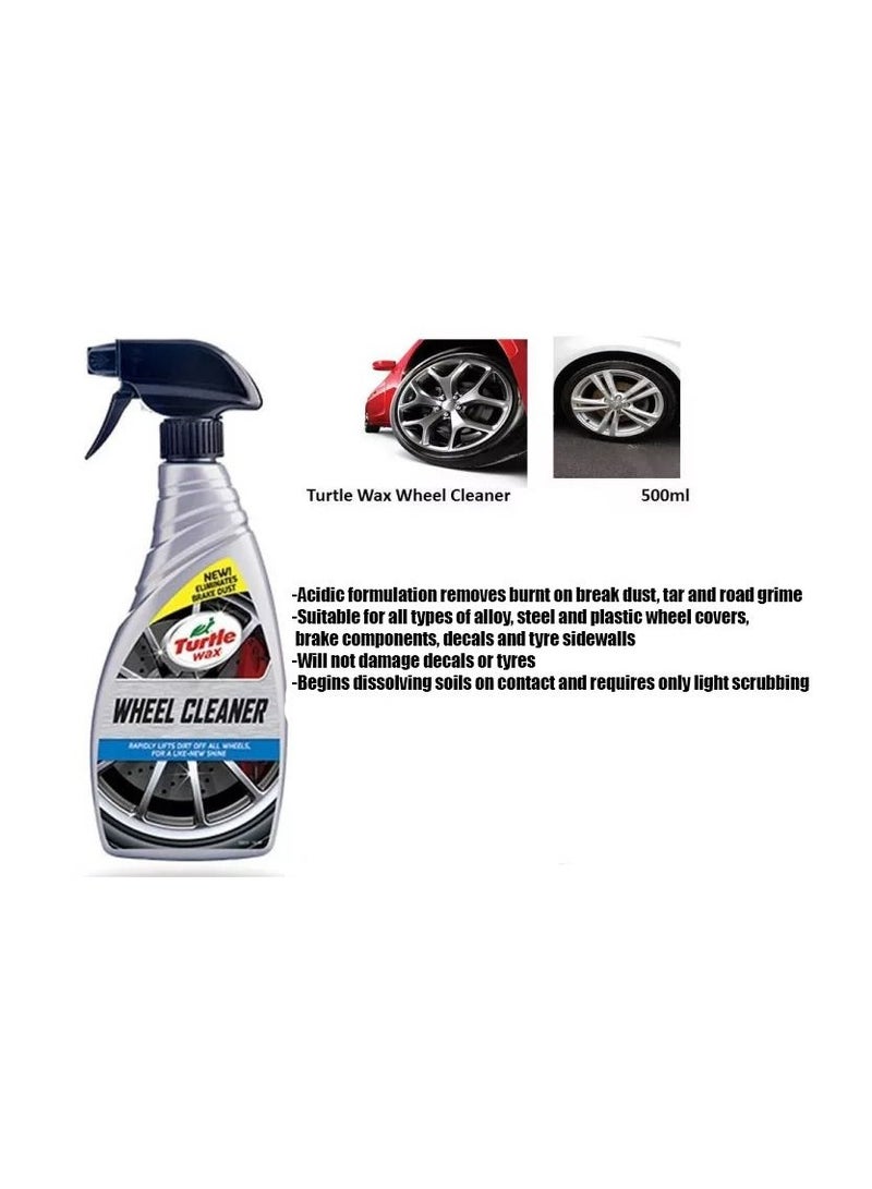 تيرتل منظف عجلات السيارة 500 مل شمع السلحفاة - Image 2