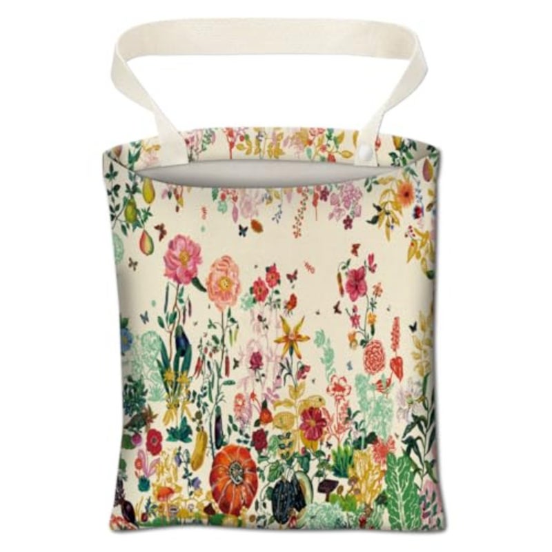 Car Trash Can, Boho Chic Style, Cute Car Organizer, 6L Capacity - Image 1