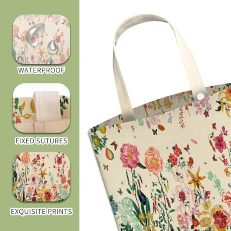 Car Trash Can, Boho Chic Style, Cute Car Organizer, 6L Capacity - Image 4