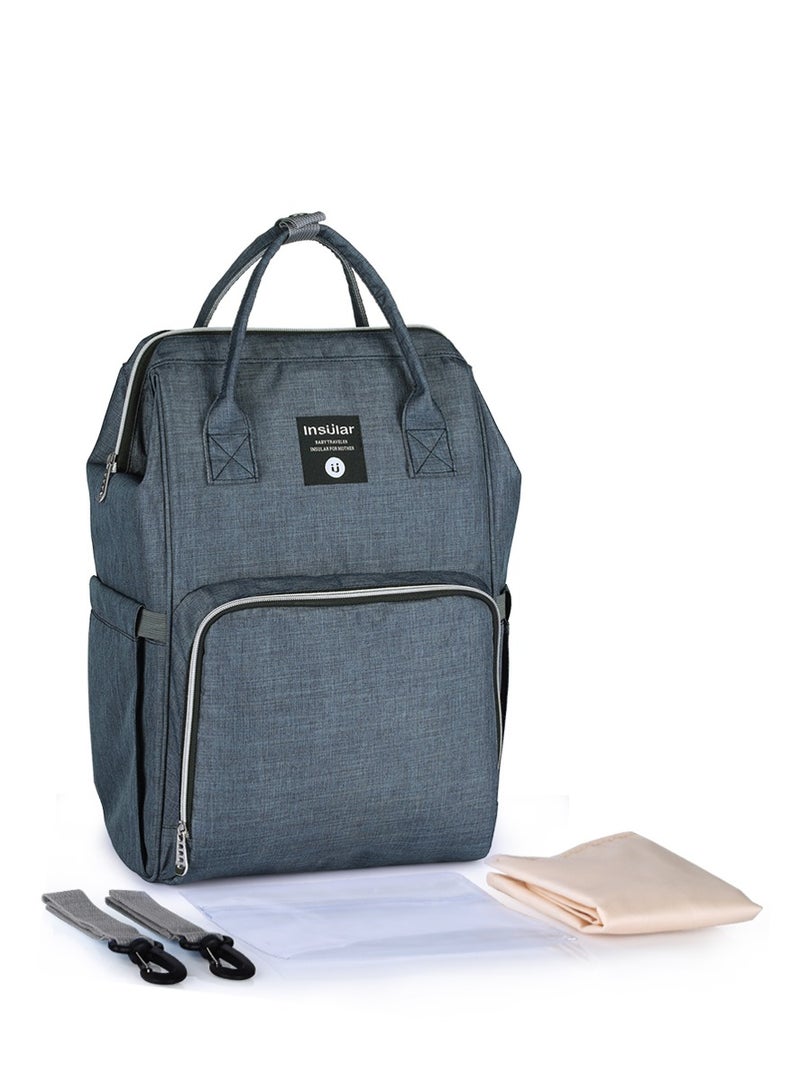 insular Diaper Bag With Stroller Strap - Image 1