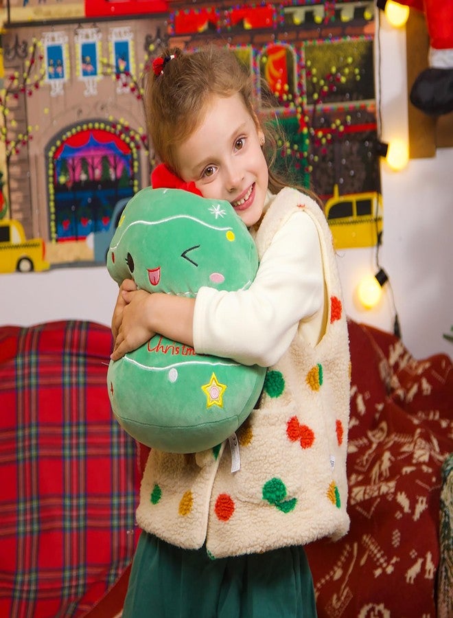 Glow Guards 12" Light Up Christmas Tree Plush Pillow Soft Christmas Tree Plushie 2025 Christmas Party Decor Gifts for Kids & Adults - Image 5