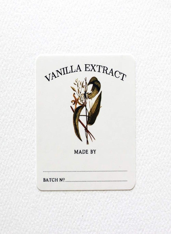 Nancy Nikko Vanilla Extract Labels - Pack of 12. Size >> 2" x 2" - Image 2