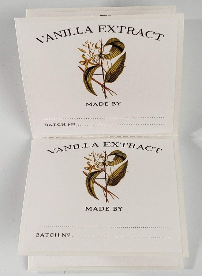Nancy Nikko Vanilla Extract Labels - Pack of 12. Size >> 2" x 2" - Image 3