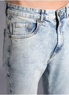 HIGH STAR Men’s Straight Tapered Indigo Jeans – Modern and Casual  - Image 3
