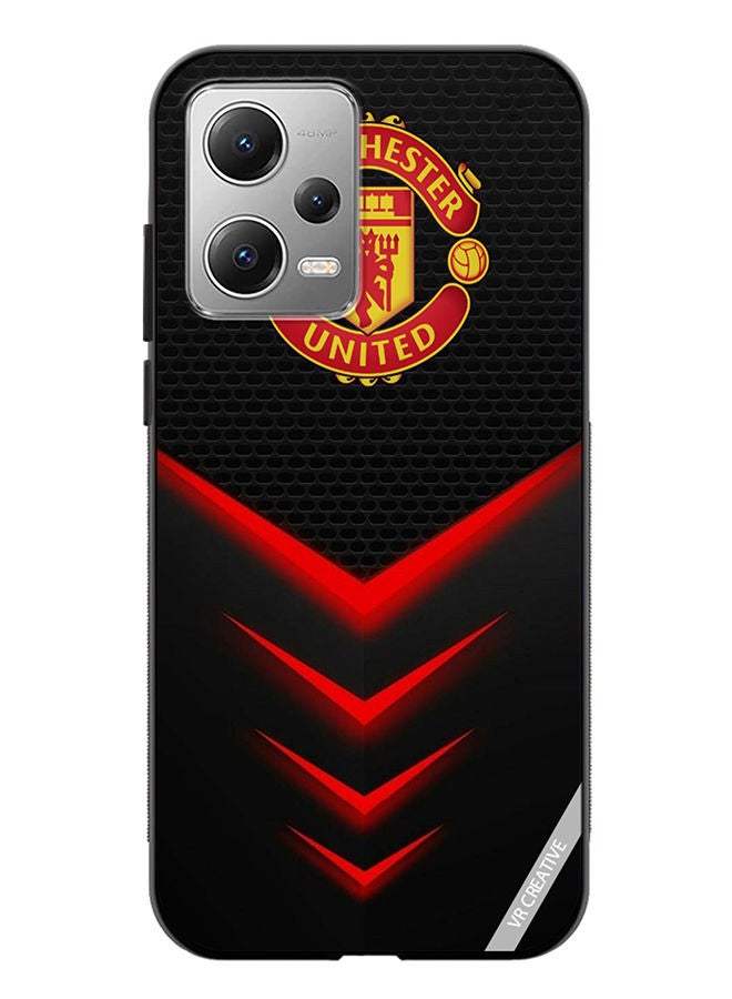 VR CREATIVE Protective Case Cover For Xiaomi Redmi Note 12 Man United Design Multicolour - Image 1