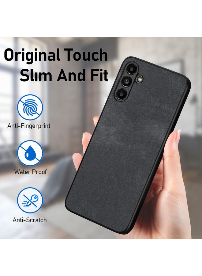 اس-توب جراب لهاتف Samsung Galaxy A22 4G مصنوع من الجلد العتيق وغطاء خلفي من البولي كربونات - Image 5