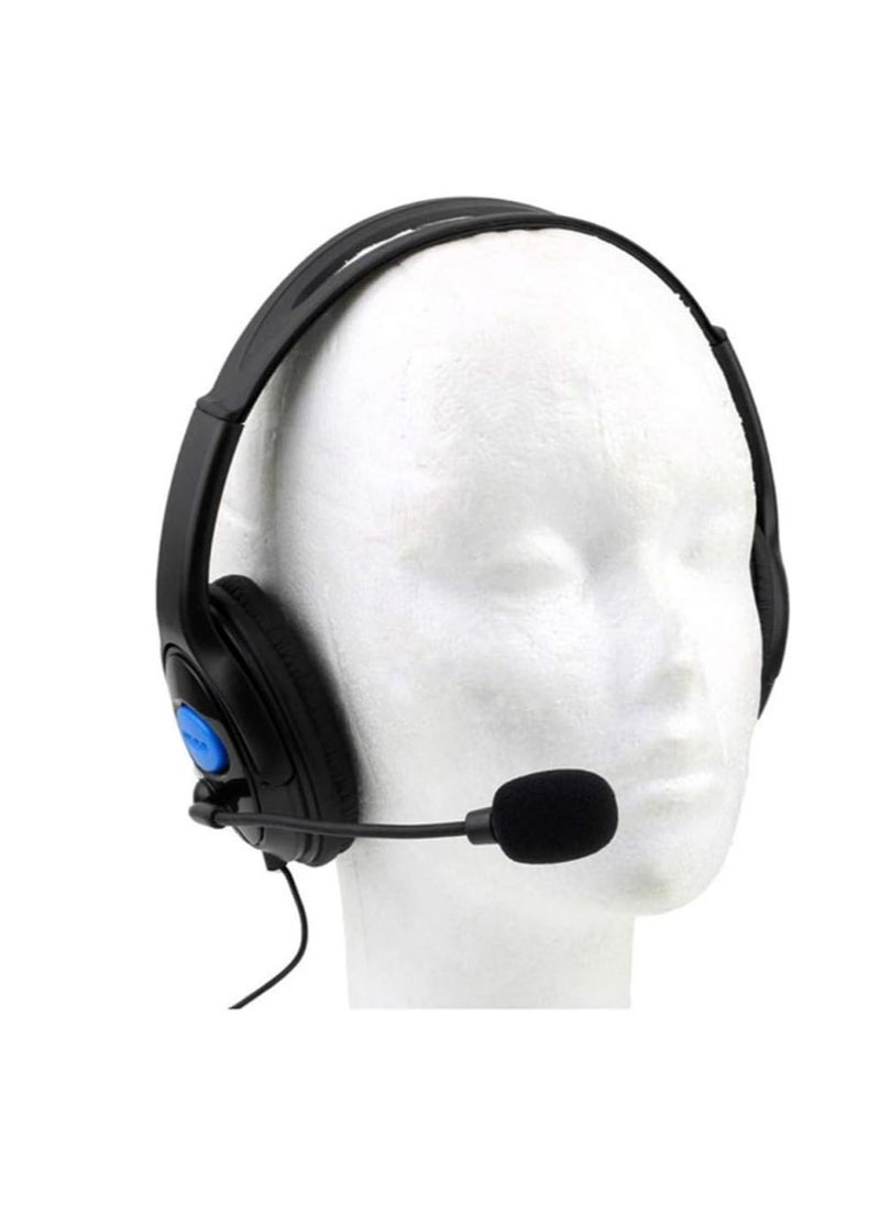 Generic - Wired Gaming Headset Headphones with Microphone for PlayStation - Image 1