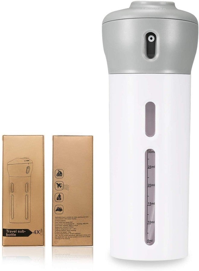 LABROS 4 in 1 Travel Dispenser Cosmetic Travel Containers Bottle Set Leak Proof Travel Size 200 Ml - Image 1