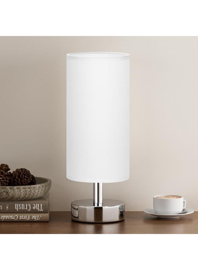 Bluejw Crossover Table Lamp Bedside Advanced Bedroom Fabric Light Luxury Atmospheric Small Table Lamp Study Creative Vintage Decorative Table Lamp - Image 1