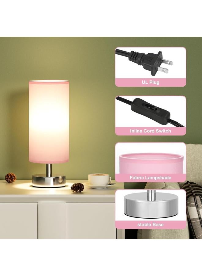 Bluejw Crossover Table Lamp Bedside Advanced Bedroom Fabric Light Luxury Atmospheric Small Table Lamp Study Creative Vintage Decorative Table Lamp - Image 4