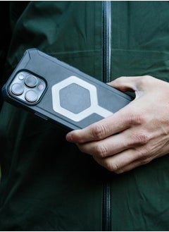 Urban Armor Gear UAG Essential Armor MagSafe for iPhone 16 Pro Max Case Cover [16 Feet Drop tested]  - Cloud Blue  - Image 3