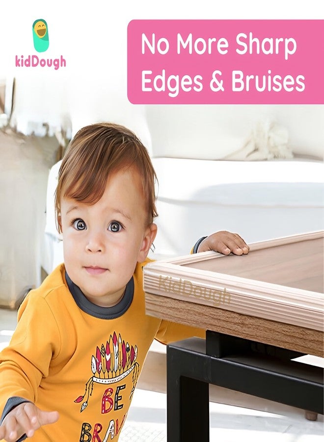 KidDough Nitrile Foam Baby Proofing Transparent Edge Protector (2 Meters) - Image 5