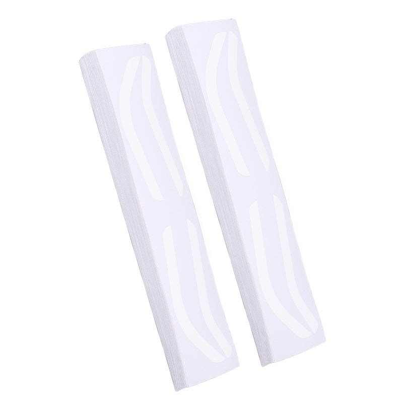 100 Sheet Brow Stencil Stickers Disposable Safe Hygienic Shaping Positioning Adhesive Eyebrow Template Stickers for Microblading Artist C Type - Image 3
