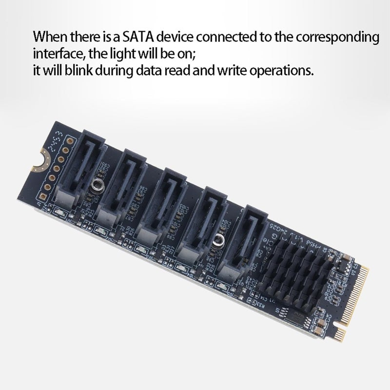 Upgrades PH56 to 5Port Expansion Card Multipliers Card from Single Interfaces for Large Capacity Need Speed Data Transfer - Image 2