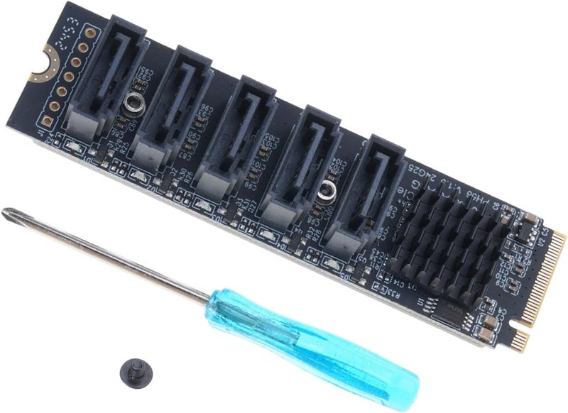 Upgrades PH56 to 5Port Expansion Card Multipliers Card from Single Interfaces for Large Capacity Need Speed Data Transfer - Image 5