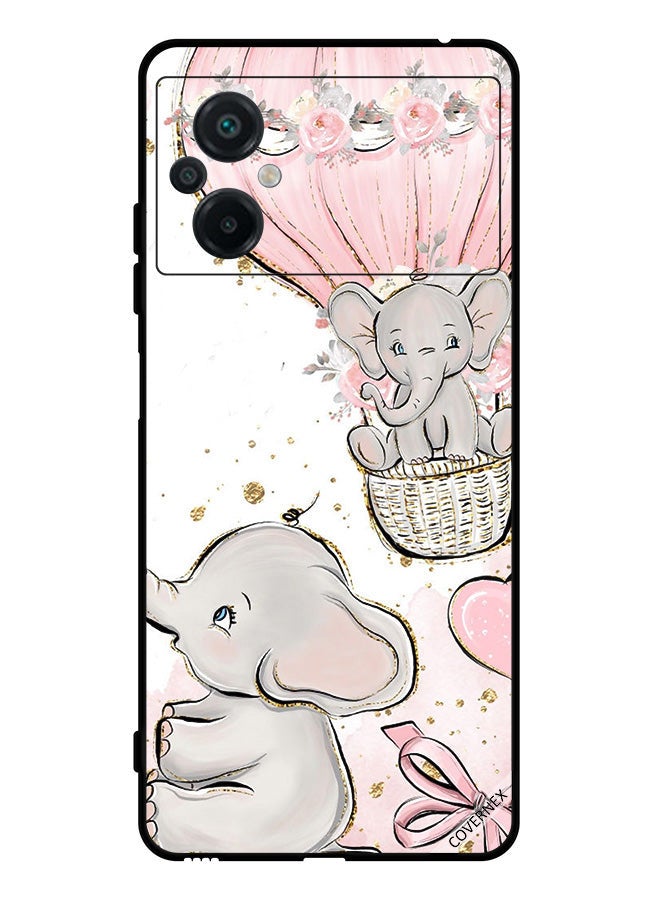 Covernex Protective Case Cover For Xiaomi Poco M5 4G Baby Elephants Art - Image 1