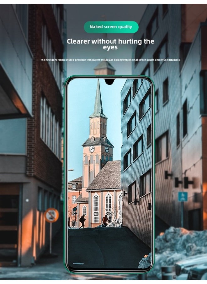 Generic For Huawei Nova 5 Tempered Film Anti-peep For Huawei Nova5Pro Full Screen Coverage Nova 5z Anti-peeping Phone-Colour:[full Screen Covered With Diamond Film]◆Ultra-clear 2-piece Pack-Size:For Huawei Nova 5i Pro  - Image 5