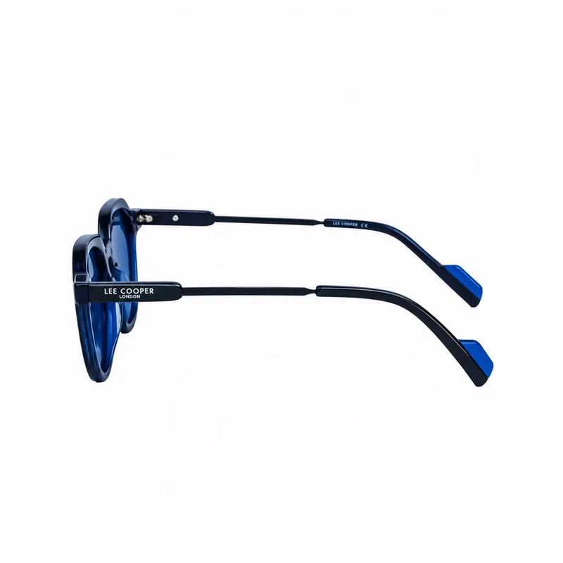 Lee Cooper  1.1 Polarized Sunglasses Black Blue Frame Gradient Grey Mirror Lens 45mm  - LCU10567C1  | Best Price UAE