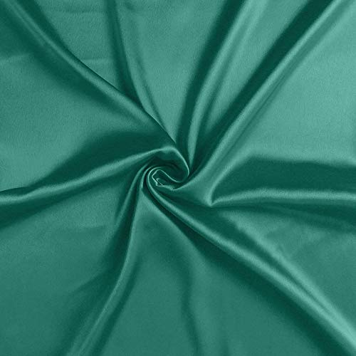 Oussum Satin Pillow Cover Pillowcase Soft and Comfortable Silky for Hair and Skin HomeDecor 1 Piece (Bayberry Green, Regular Size, 18X27 INCHES) - Image 5