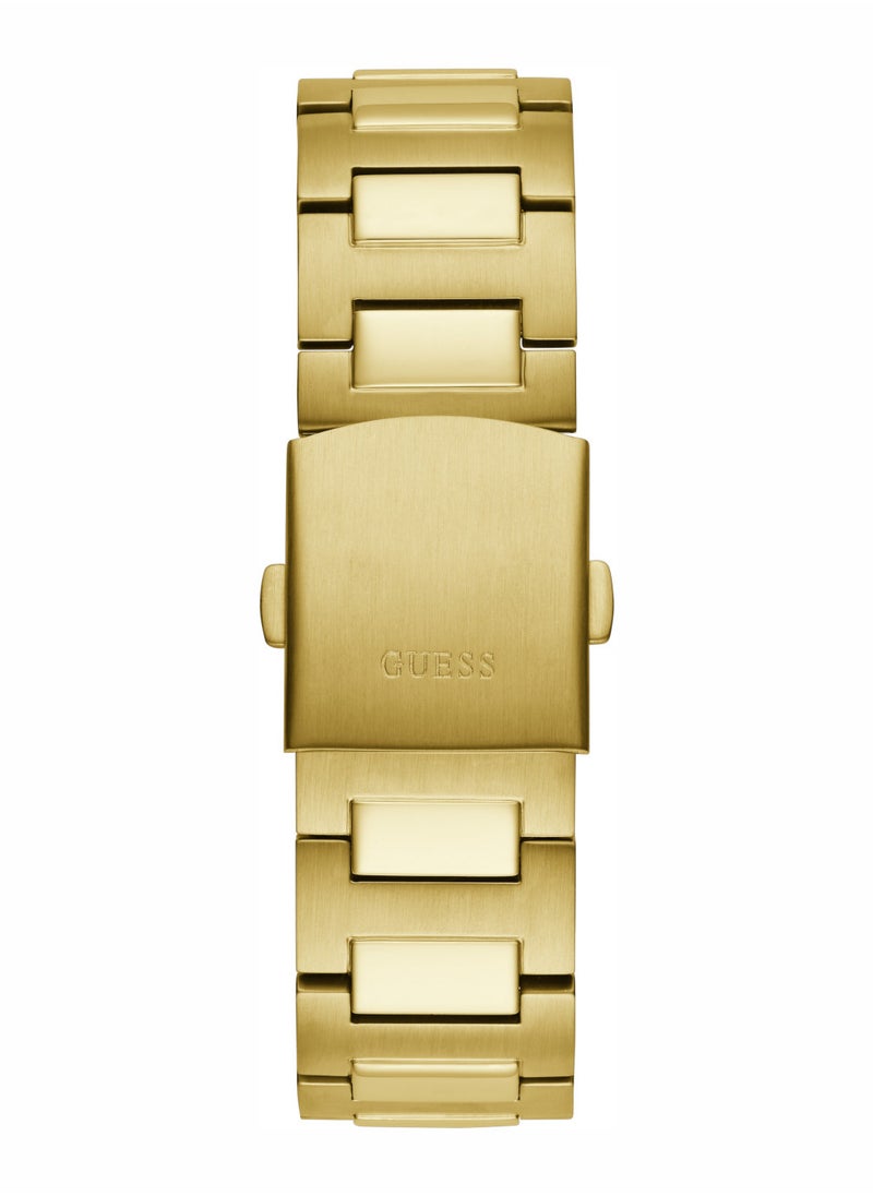 GUESS ساعة جيس للرجال متعددة الوظائف باللون الذهبي GW0572G2  - Image 5