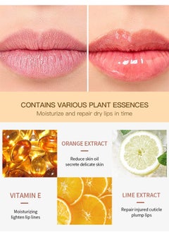 She Loves Orange Bubble Lip Scrub For Women Girl, Apply Evenly And Thinly During The Day, Lip Care Gift For Repairs Dry Chapped And Peeling Lips, Suitable For Use Before Makeup, Create Moist And Elastic Lips  - Image 2