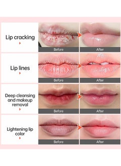 She Loves Orange Bubble Lip Scrub For Women Girl, Apply Evenly And Thinly During The Day, Lip Care Gift For Repairs Dry Chapped And Peeling Lips, Suitable For Use Before Makeup, Create Moist And Elastic Lips  - Image 5
