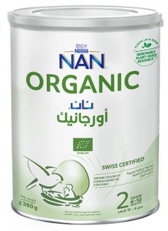 Nan Organic Stage 2 Infant Formula From 6 to 12 Months 380g  - Image 1