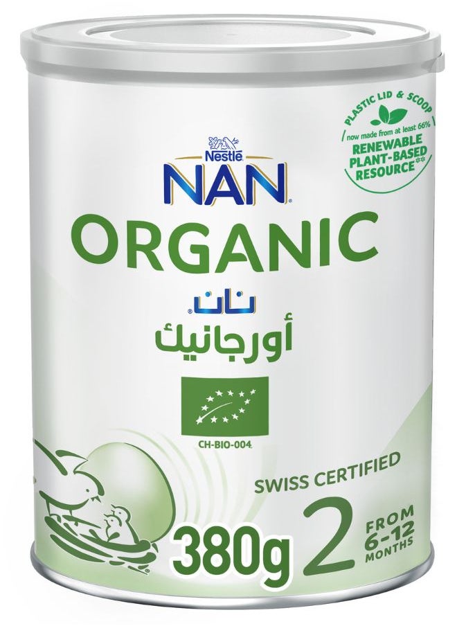 نان تركيبة عضوية للرضع من المرحلة الثانية من 6 إلى 12 شهرًا 380جم  - Image 2
